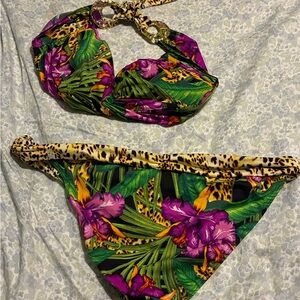 Tropical Floral Bikini Set